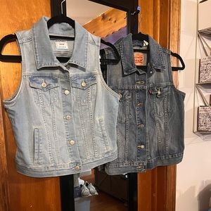 ***SOLD*** Denim Vests